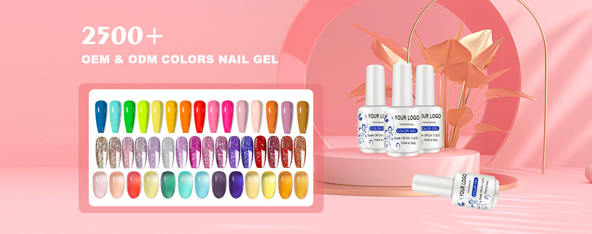 Glitter Gel Polşa İstehsalçıları