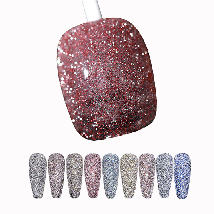 Diamond Rainbow Disco gel dırnaq lakı
