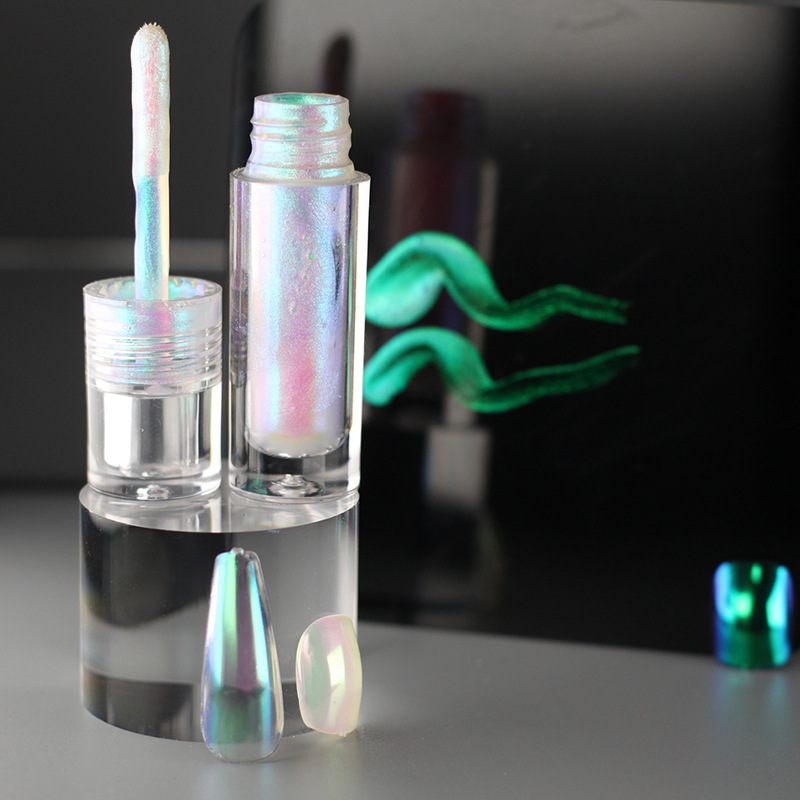 DIY Nail Art Dekorasiya Maye Sehrli Güzgü Pudrası