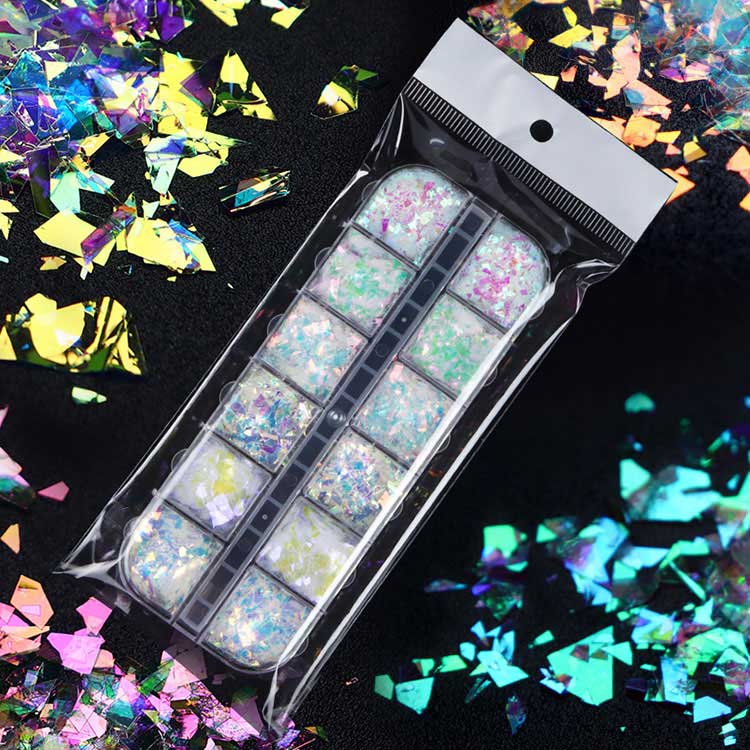 Dırnaq Sequins Naxışlar